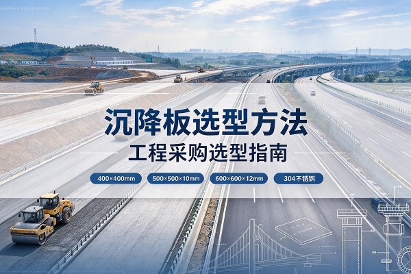 澧县沉降板选择方法