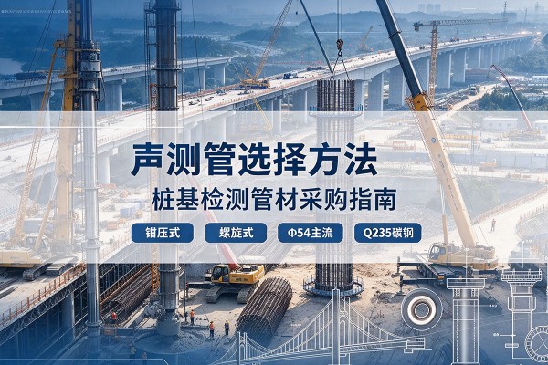 澧县声测管选型标准