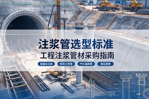 澧县注浆管选型标准