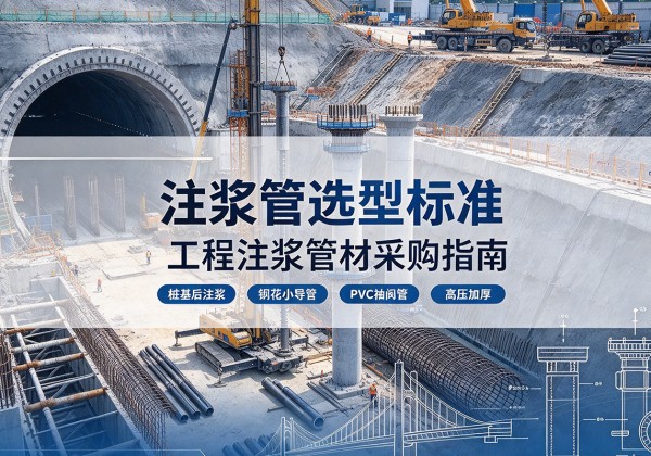 澧县注浆管选型标准